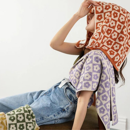 Floral Cotton Bath Towel - All Colour