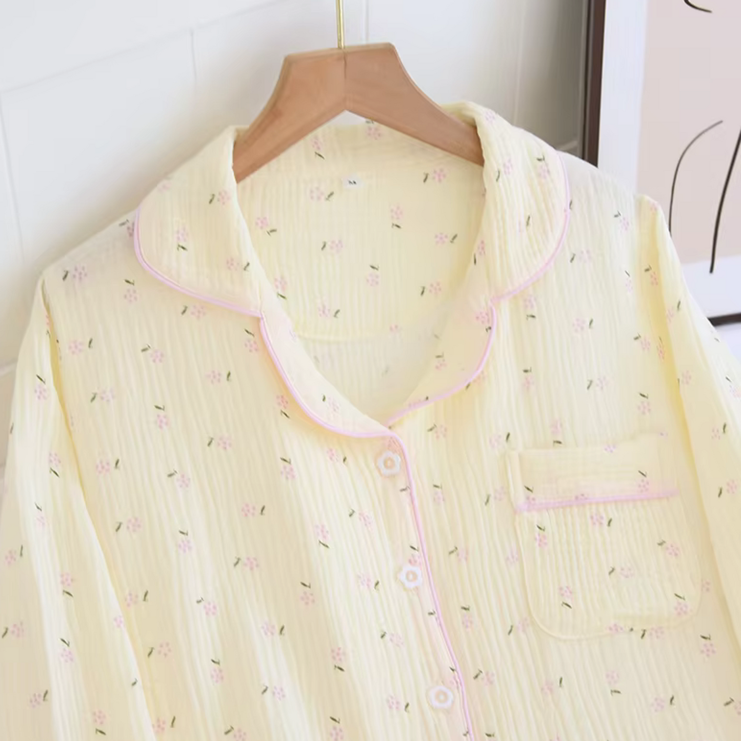 Pink & Yellow Ditsy Pyjamas