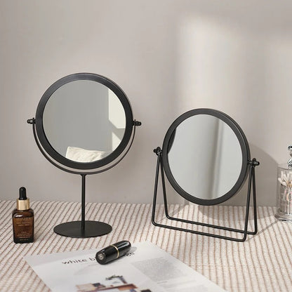 Round Gold Vanity Mirror