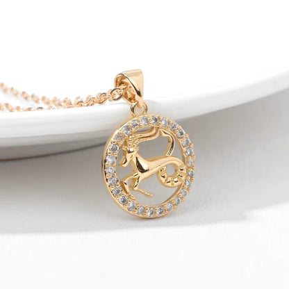 Gold Constellation Pendant Necklace