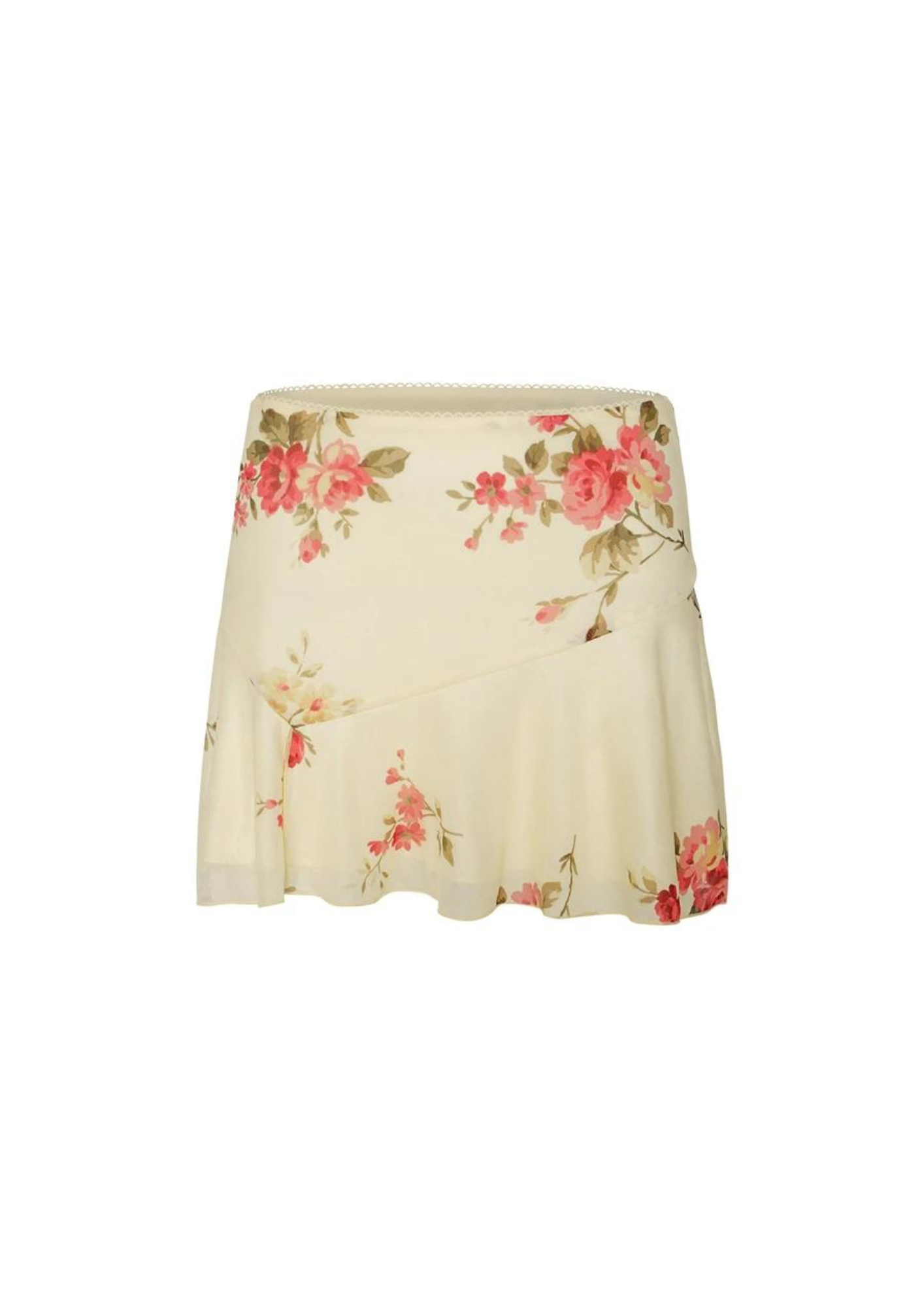 Floral Cream & Pink Co-ord