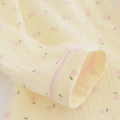 Pink & Yellow Ditsy Floral Pyjamas
