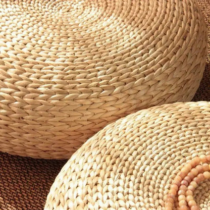 Japanese Rattan Floor Cushion