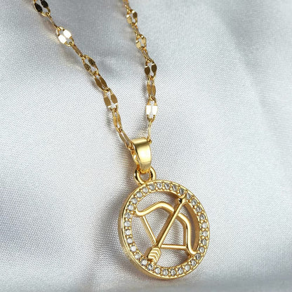 Gold Constellation Pendant Necklace