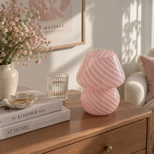 Mini Mushroom Murano Lamp CreativeFemininity
