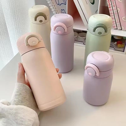 Mini Travel Water Bottle - Pink/Green/Purple/Cream Creative Femininity