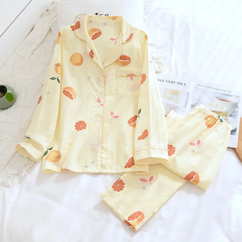 Pink & Yellow Fruity Pjs