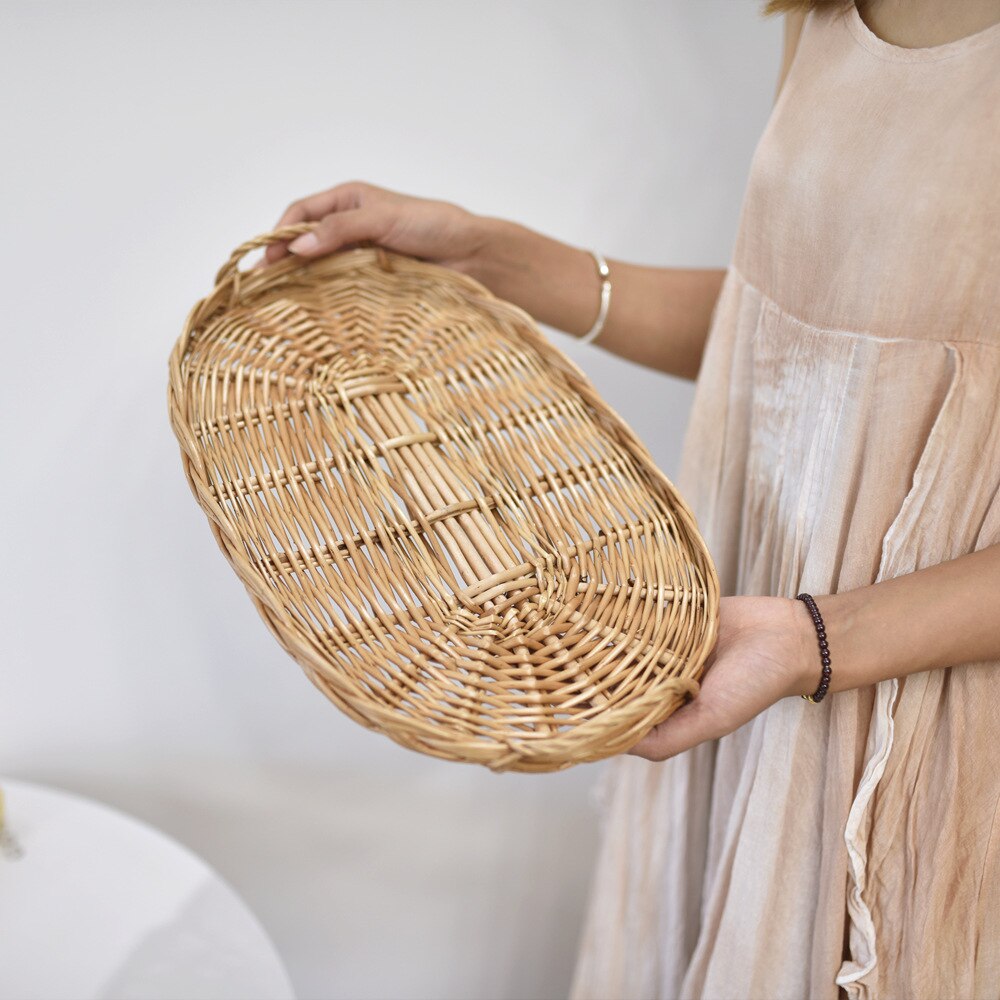 wicker breakfast tray 