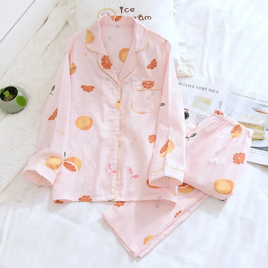 Pink & Yellow Fruity Pjs