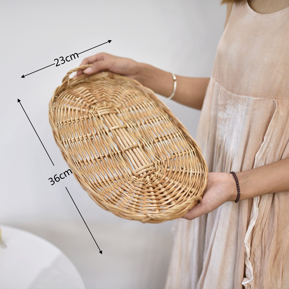 Japanese Style Wicker Tray