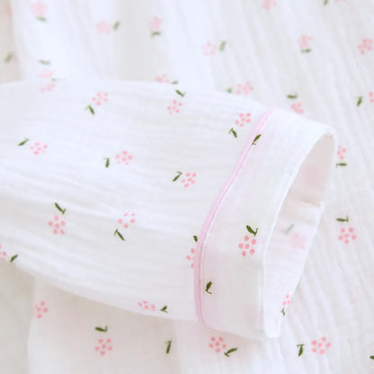 Pink & White Ditsy Pyjamas