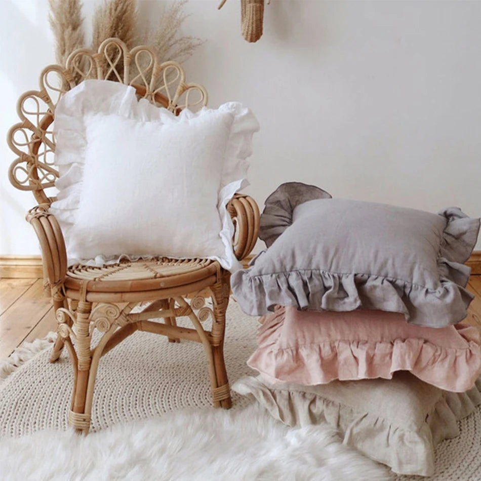 Ruffle pillow cases outlet