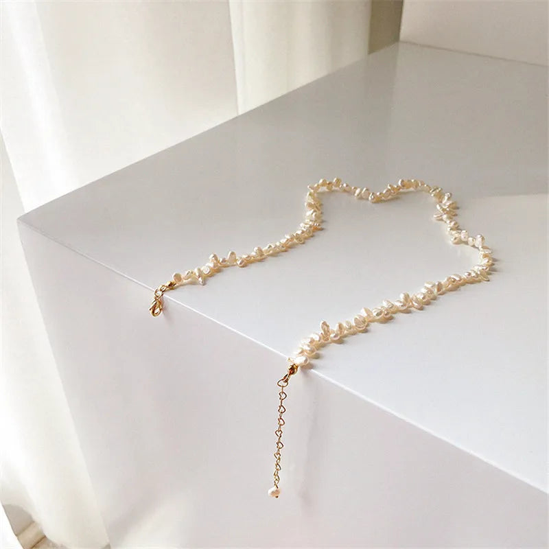 Freshwater Pearl Necklace & Bracelet Set