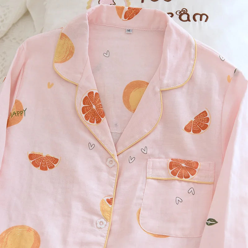 Pink & Yellow Fruity Pjs