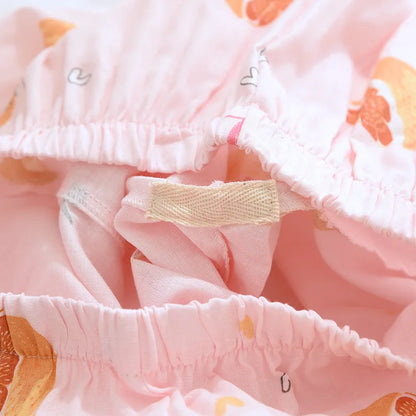 Pink & Yellow Grapefruit Cotton Pjs