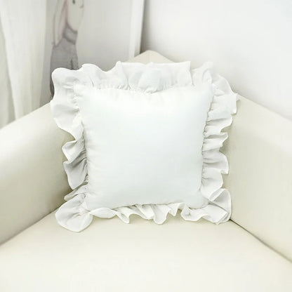 100% Linen Ruffle Pillowcase