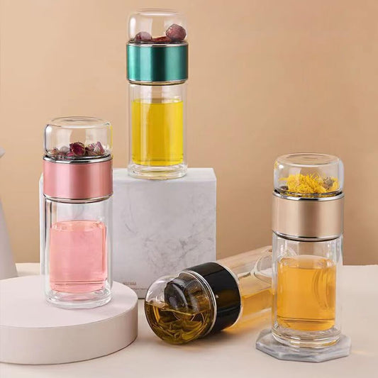 Thermos Flask With Filter Tea Maker CreativeFemininity