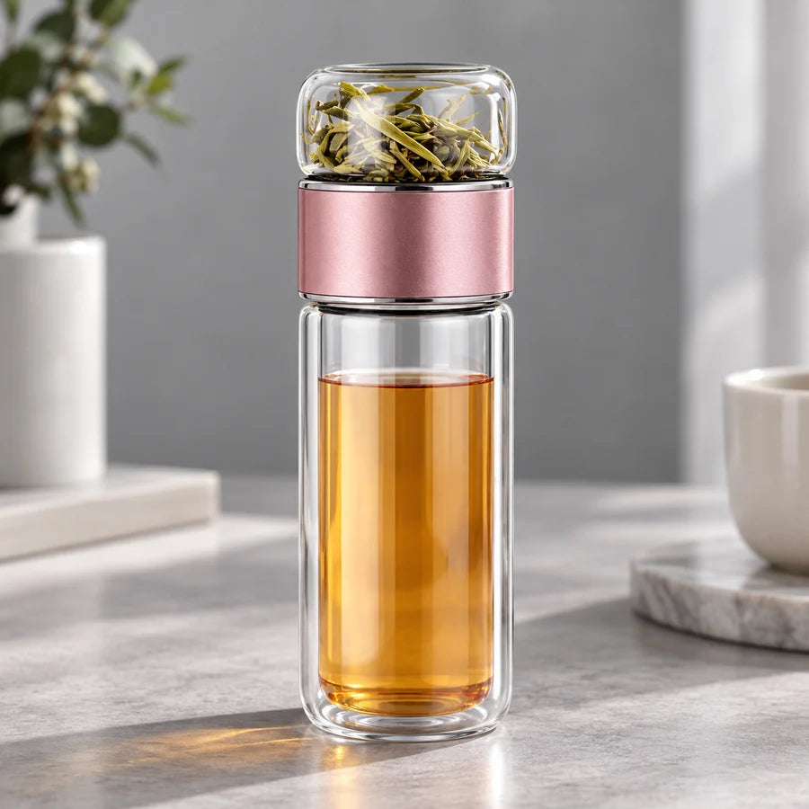 Thermos Flask With Filter Tea Maker CreativeFemininity