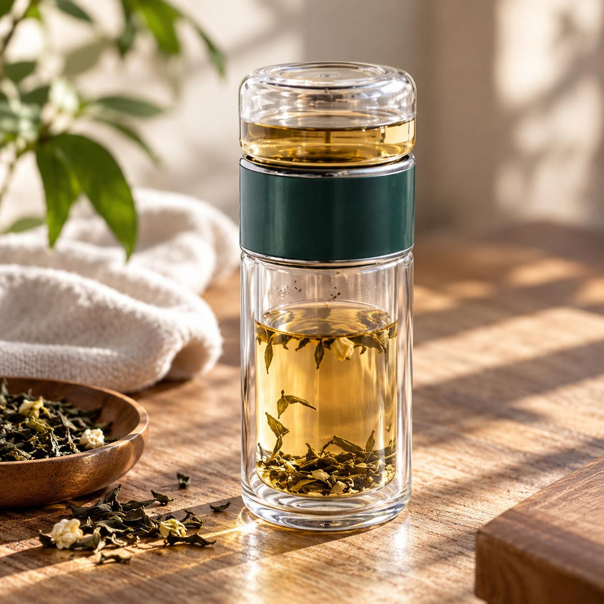 Thermos Flask With Filter Tea Maker CreativeFemininity