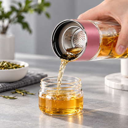 Thermos Flask With Filter Tea Maker CreativeFemininity