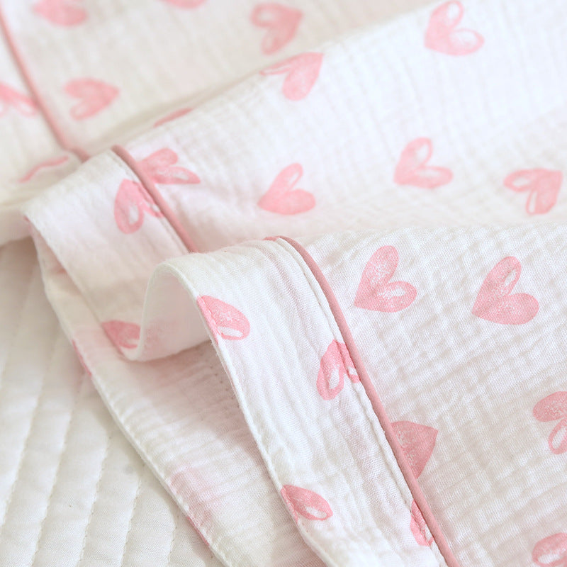 Pink Heart 3pc Pyjama Set