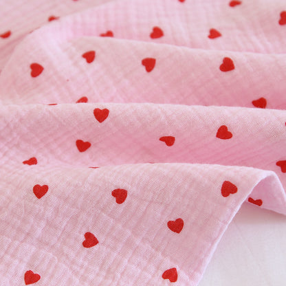 Pink & Red Love Heart 3 Piece Pyjama Set