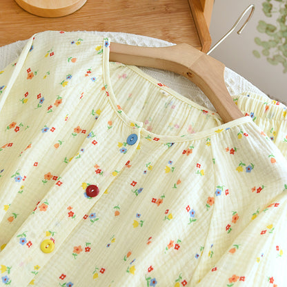 Cotton Birthday Print Pjs