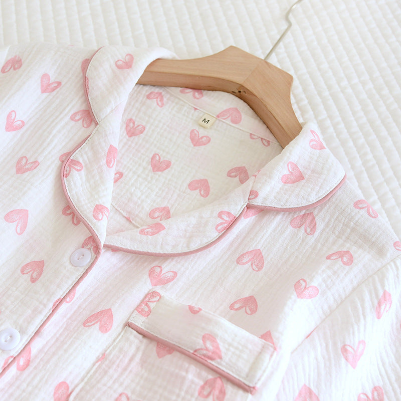 Pink Heart 3pc Pyjama Set