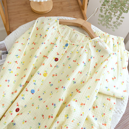 Cotton Birthday Print Pjs