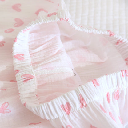 Pink Heart 3pc Pyjama Set