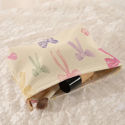 Rainbow Ribbon Make Up Bag