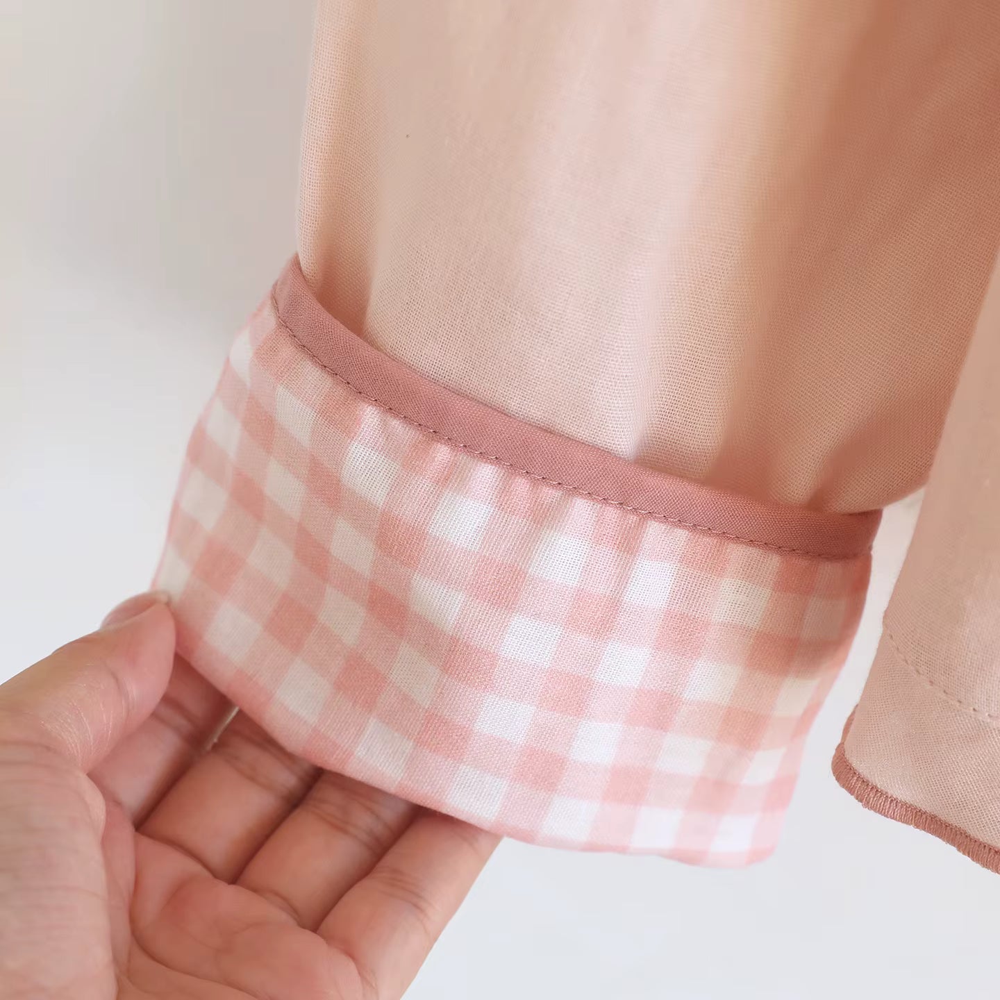 Strawberry Gingham Pyjama Set Creative Femininity