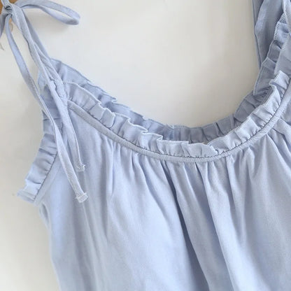 Spaghetti Strap Pastel Pyjama Set