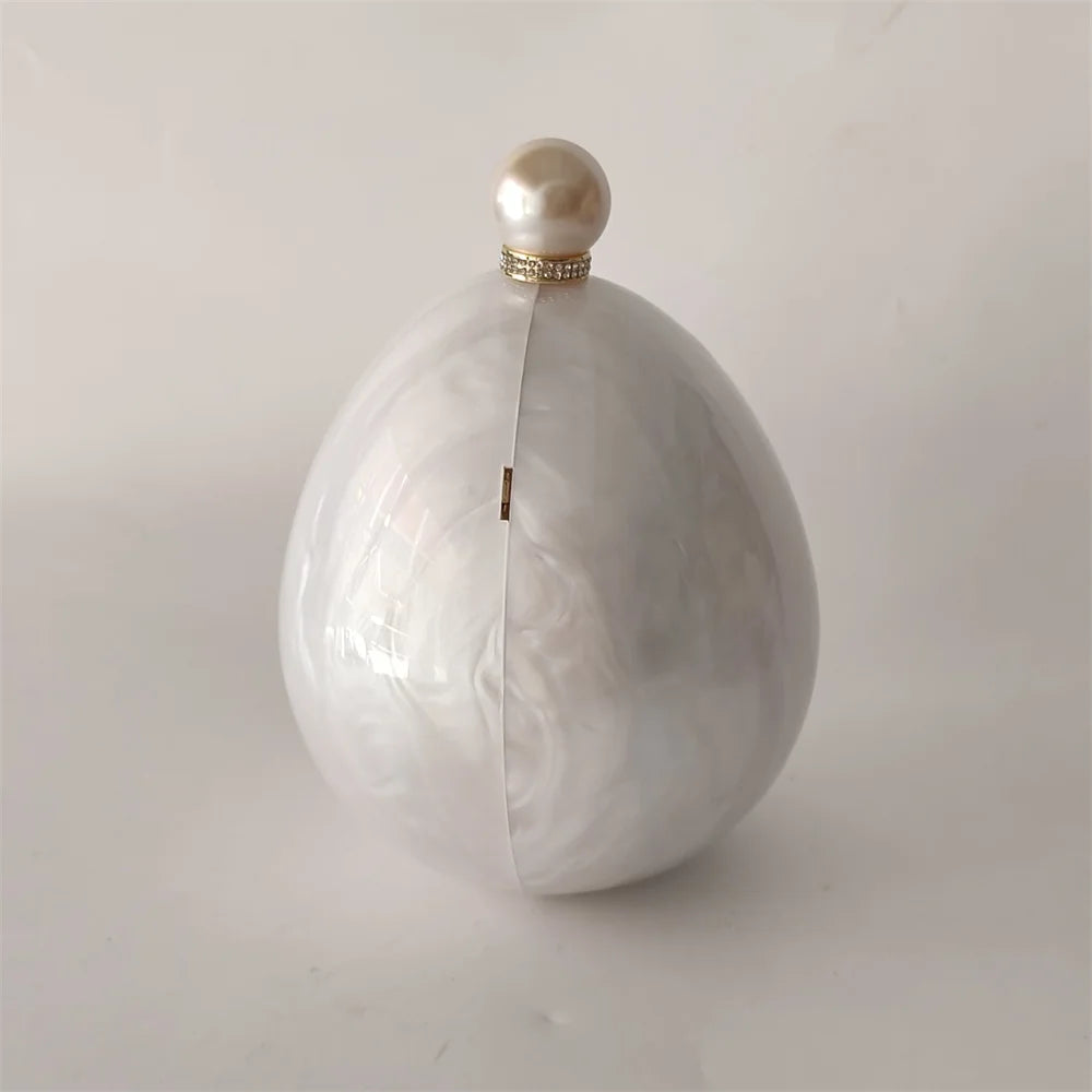 Pearl Egg Acrylic Handbag