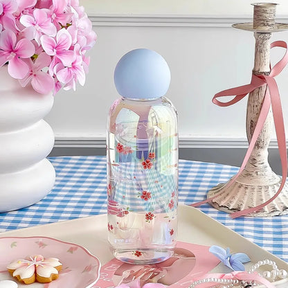 Whimsy Glass Mini Water Bottles