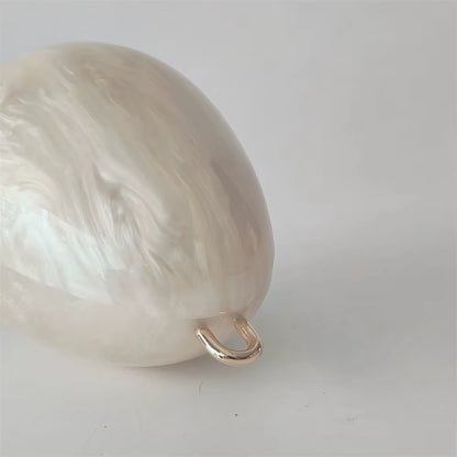Pearl Egg Acrylic Handbag