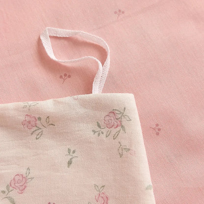 Pink Floral Coquette Bedding Set