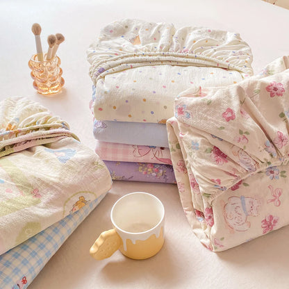 Ditsy Floral Fitted Sheet & Pillowcase Set