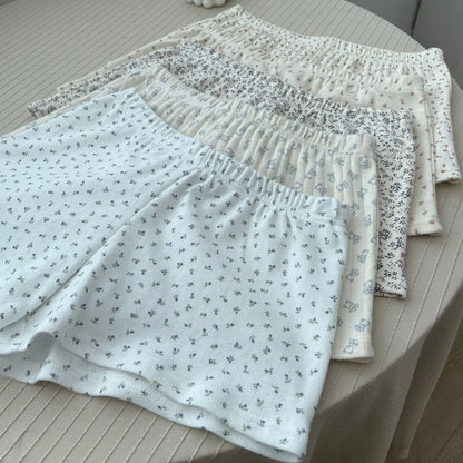 Floral Cotton Lounge Short