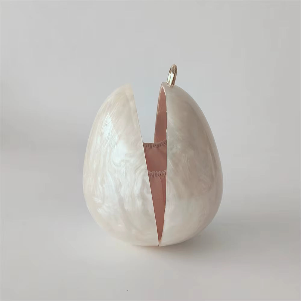 Pearl Egg Acrylic Handbag