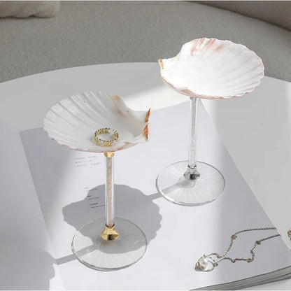 Natural Conch Shell Drinking Glasses