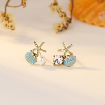 cute star fish earrings