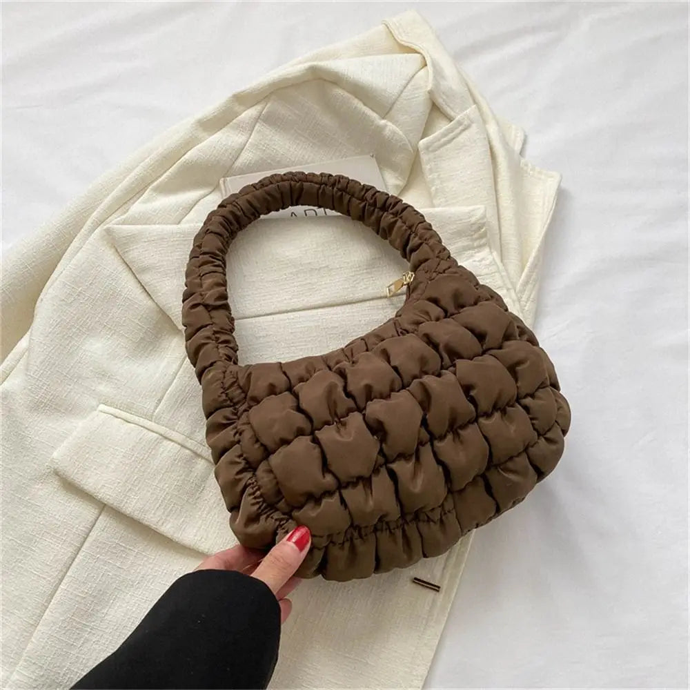 mini puffer handbag 