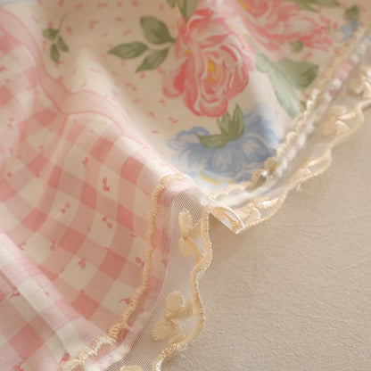 Shabby Chic Lace Ruffle Bedskirt