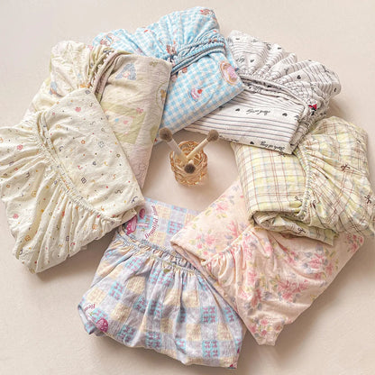 Ditsy Floral Fitted Sheet & Pillowcase Set