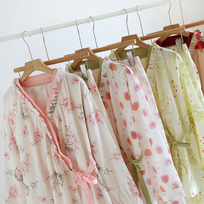 Blossom Kimono Style Wrap Pyjamas