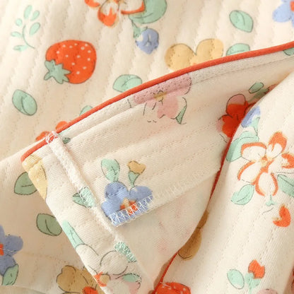 Strawberry & Flower Print Pjs