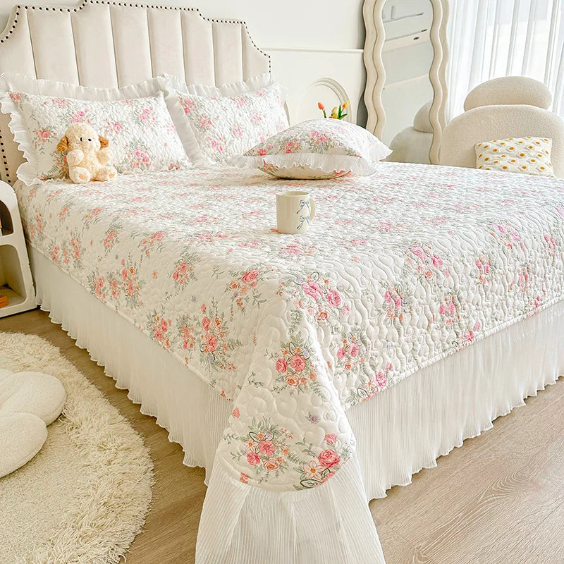 quilted bedspread
