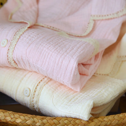 100% Cotton Gauze Women's Pajamas 