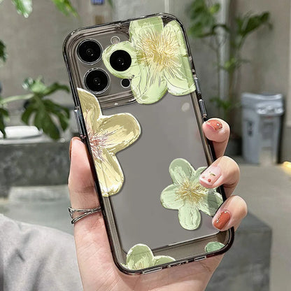 Floral Transparent iPhone Case
